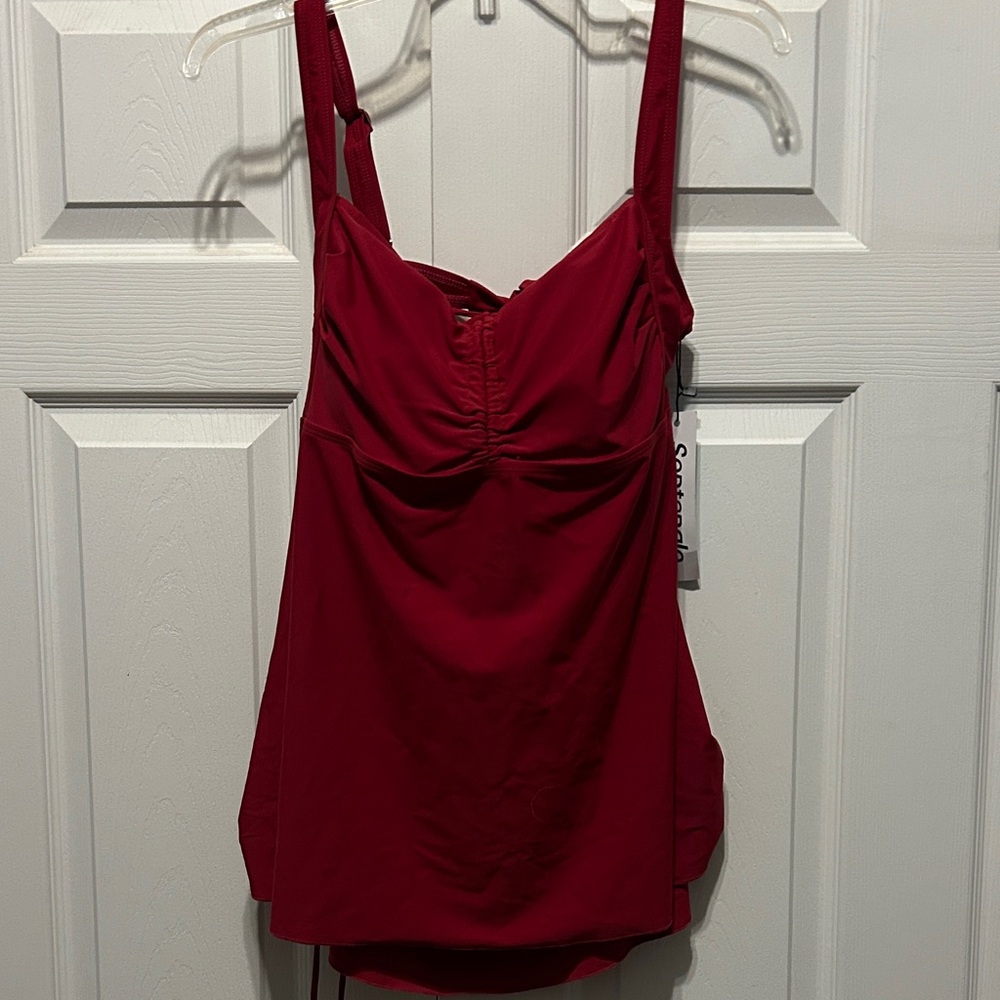 Red Bathing Suit Top